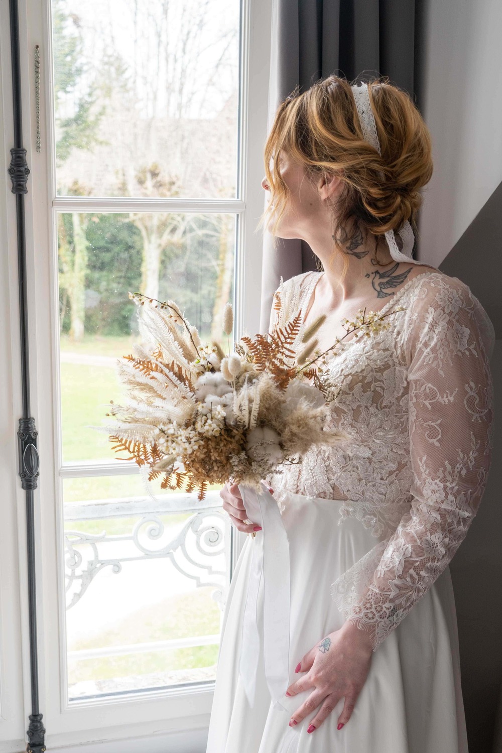 Shooting Mariage Château de Villefargeau
